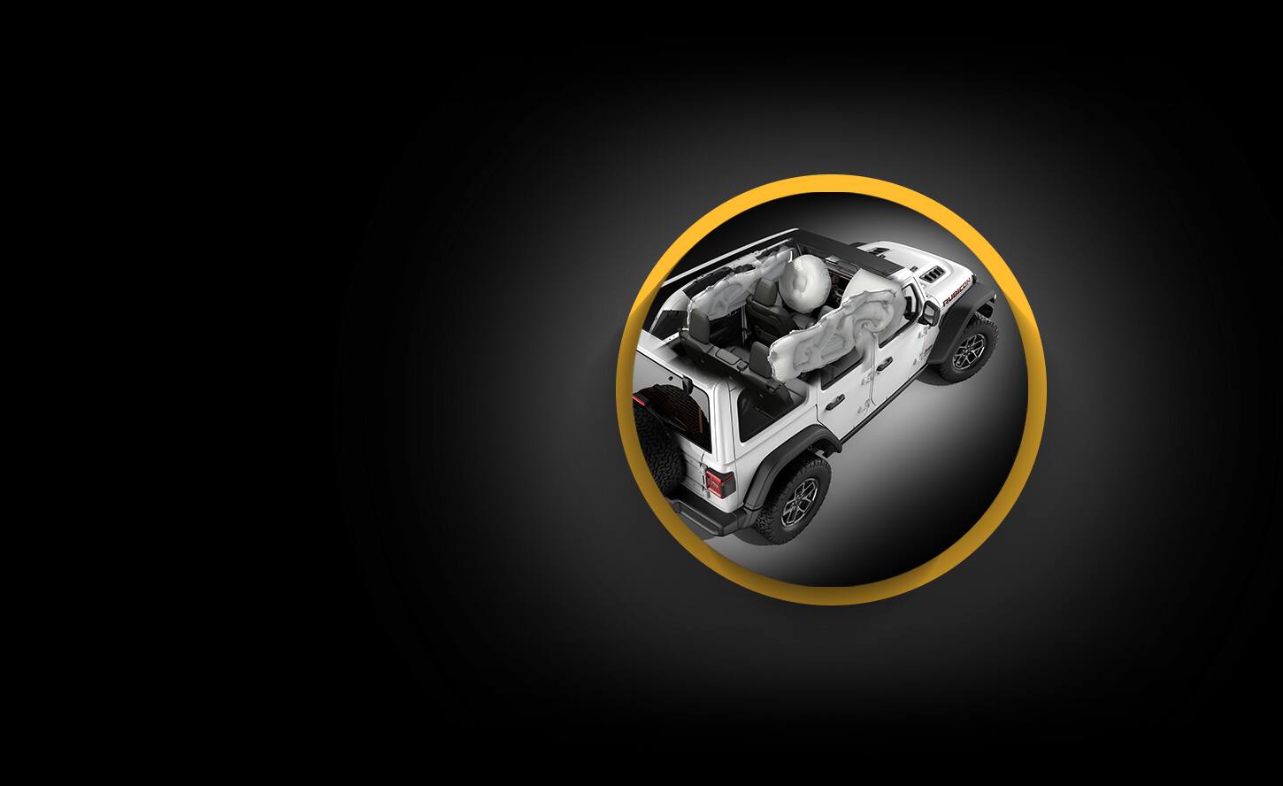 Jeep Wrangler, щитові подушки безпеки