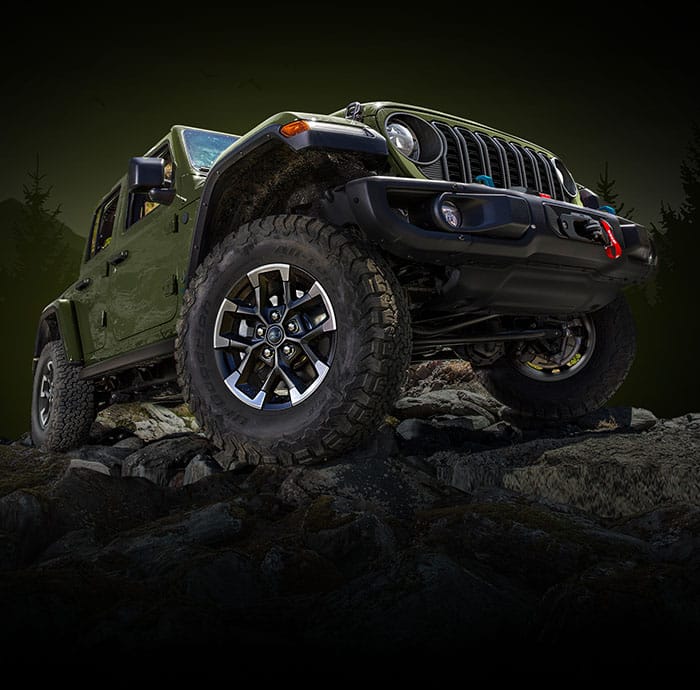 Jeep Wrangler, праве переднє колесо