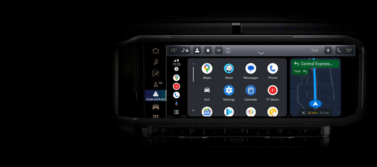 Jeep Wrangler, Android Auto