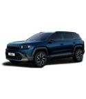 Jeep Compass Summit синього кольору з чорним дахом