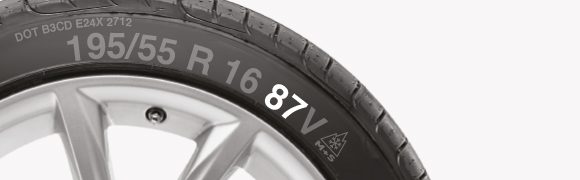 Код індексу навантаження шини