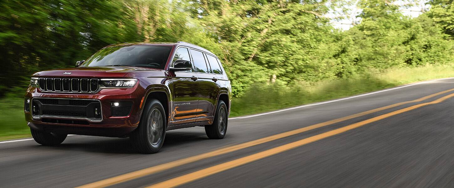 Jeep Grand Cherokee, вигляд спереду